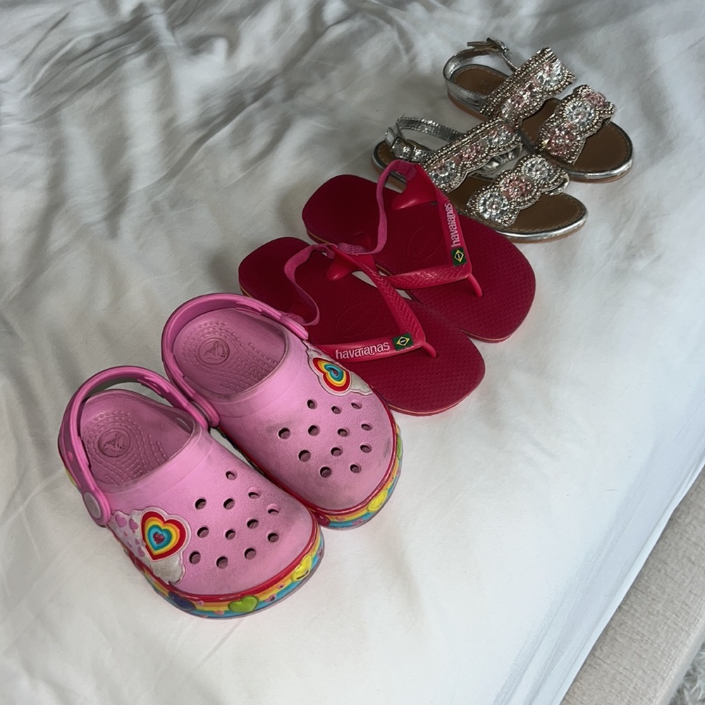 3 Pair Girls Shoes